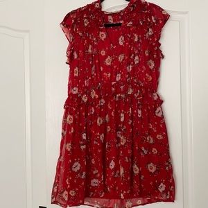 Zara floral printed dress